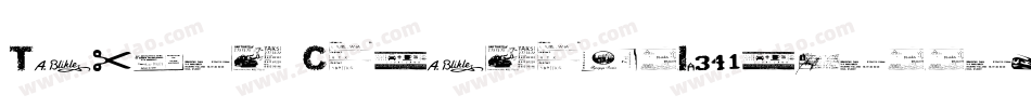 Ticket CapitalsImpressed字体转换